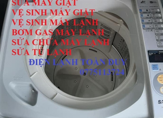 Sửa máy giặt đường ung văn khiêm quận bình thạnh